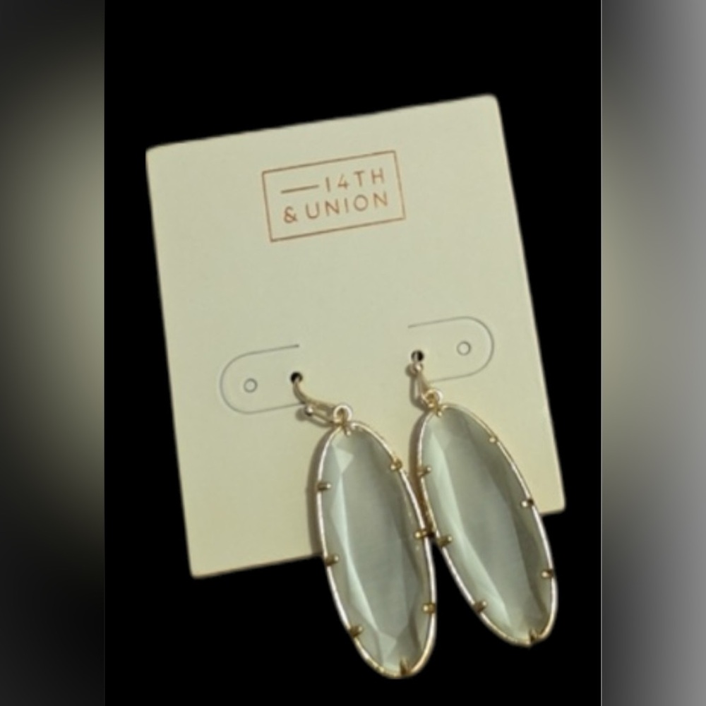 14th & Union Silver Earrings
